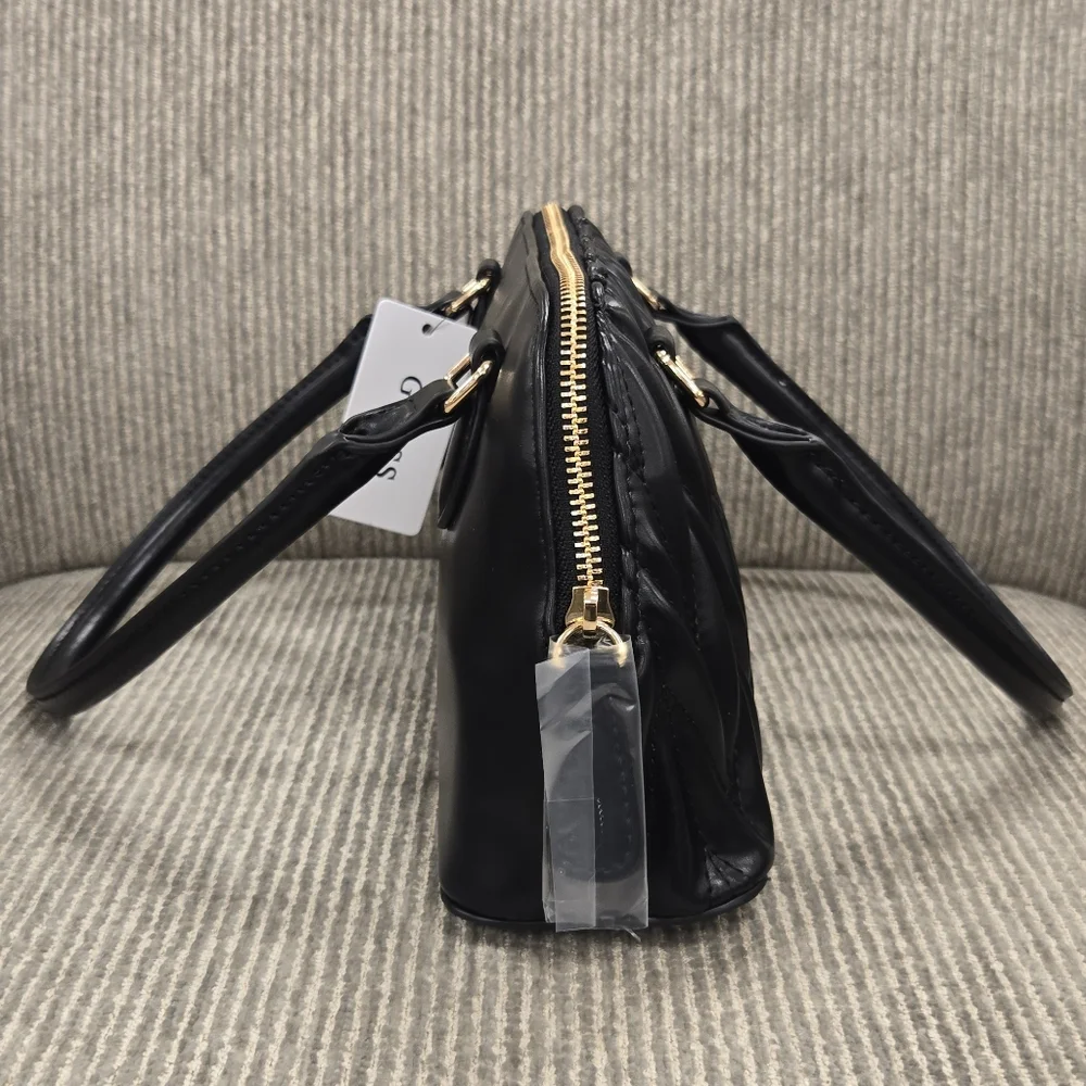 NEW Guess Quilted Satchel Handbag